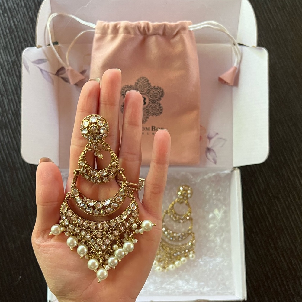 Brand New Blossom Box Jivika Earrings